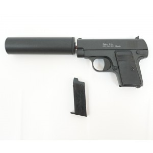 Пистолет пневм  COLT25 mini G.29A с глушителем SPRING (Galaxy)
